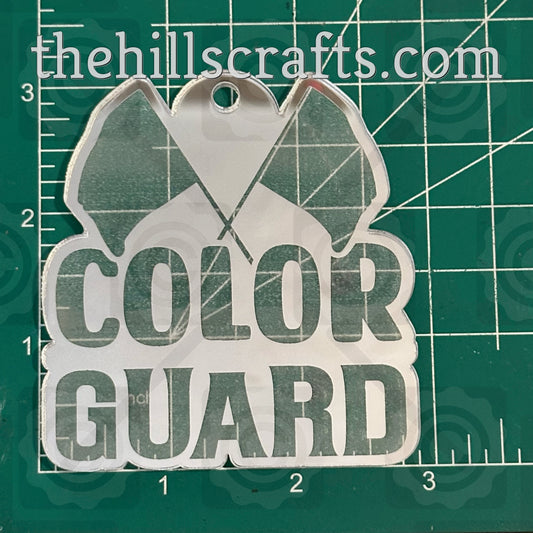 Color Guard 2 Homecoming Trinket - Mirror Acrylic Trinket