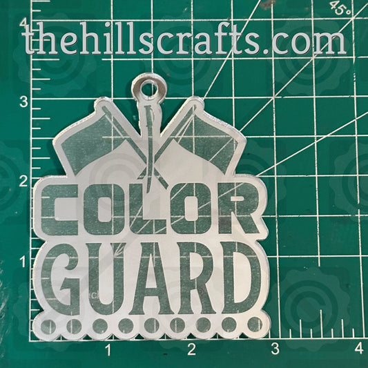 Color Guard 1 Homecoming Trinket - Mirror Acrylic Trinket