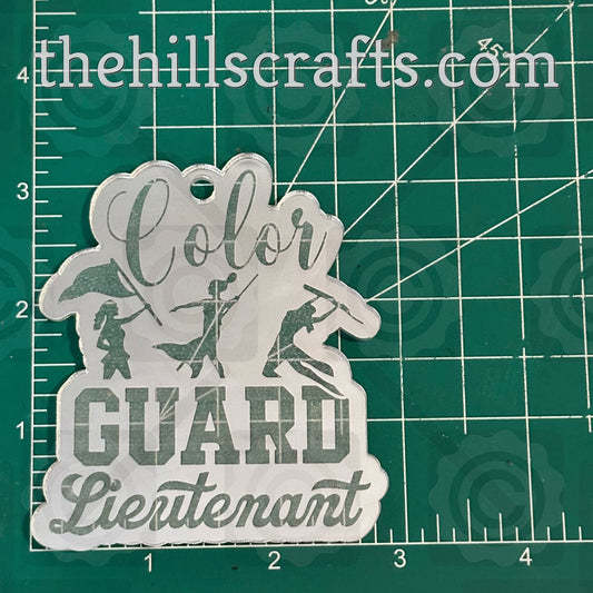 Color Guard Lieutenant 2 Homecoming Trinket - Mirror Acrylic Trinket