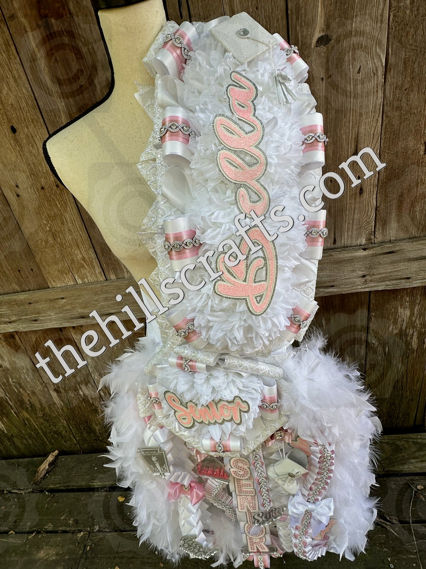 The Heiress Sash - Homecoming Mum Sash