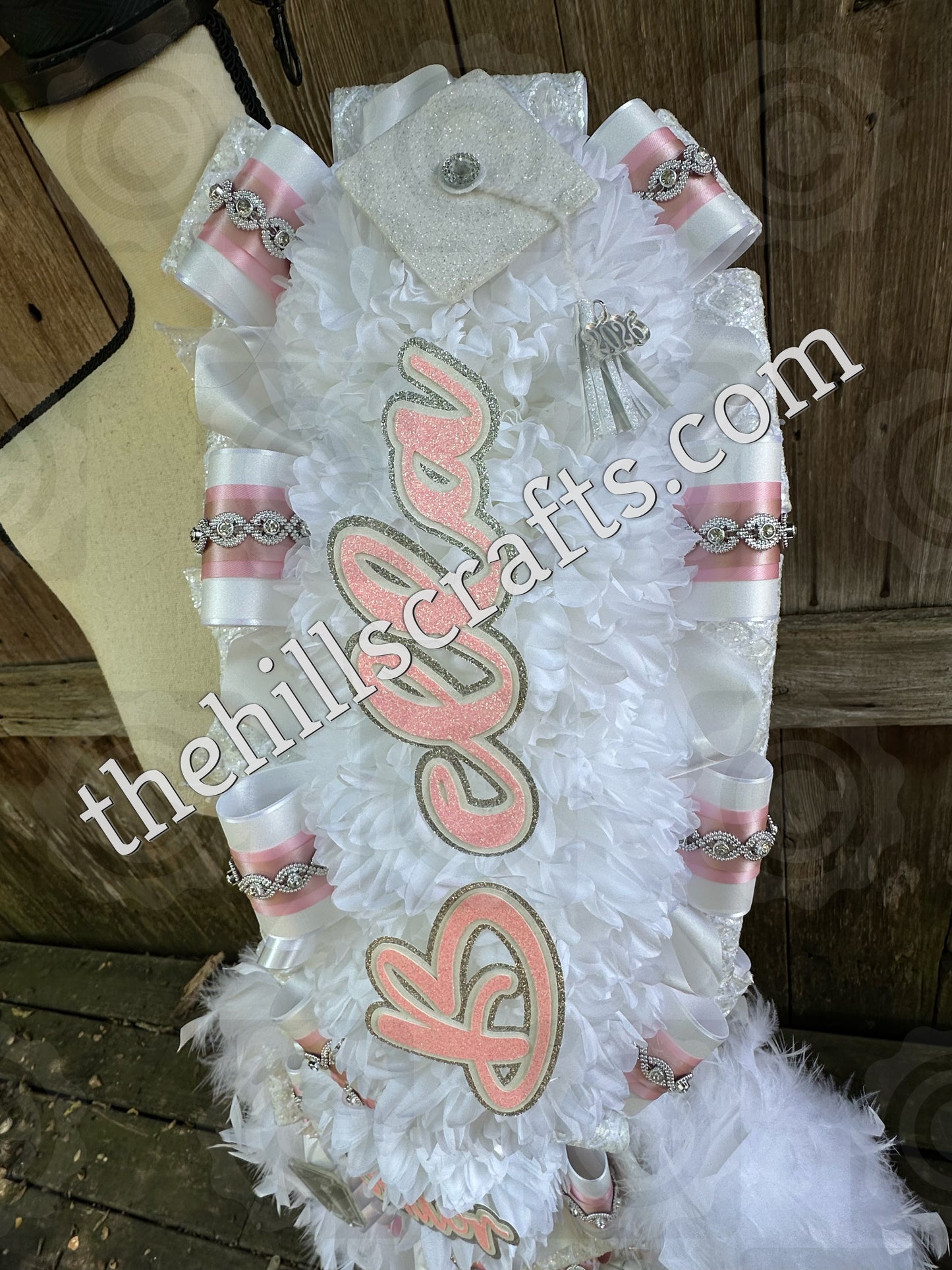 The Heiress Sash - Homecoming Mum Sash