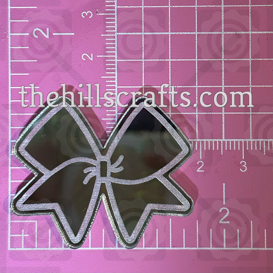 Cheer Bow Acrylic Bow Center