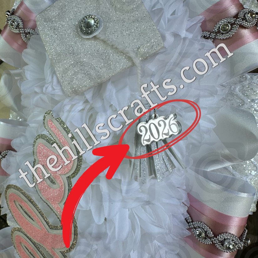 Small 2027 to hang on grad cap Trinket - Mirror Acrylic Trinket – The ...