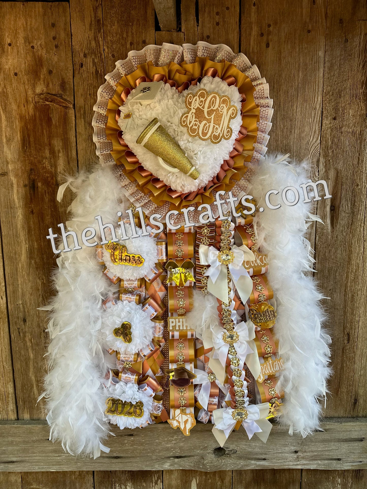 The Sweetheart - Triple Heart Mum - Homecoming Mum